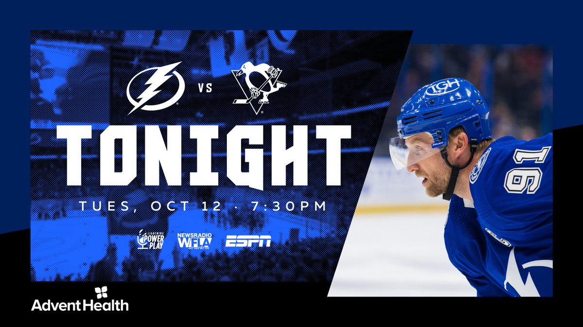 TBLightning's tweet photo. It all happens tonight. ⚡️

#PITvsTBL: https://t.co/WfcEw3l5ak https://t.co/FL7RUoP20p
