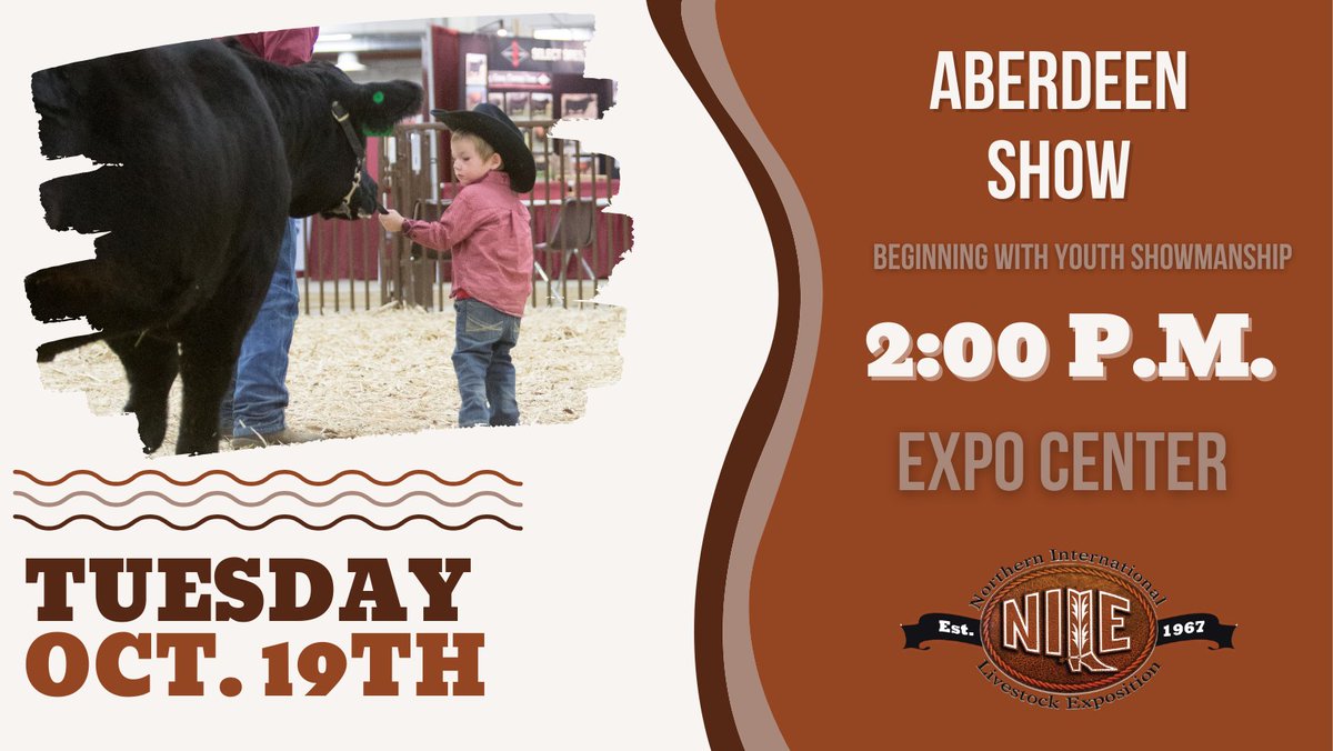 The_NILE's tweet photo. You aren't going to want to miss any of the cattle shows! Find out when the Mini Hereford, South Devon, Aberdeen &amp; Texas Longhorn shows are happening below.

#thenile2021 #cattle #shows #longhorn #aberdeen #minihereford #southdevon https://t.co/iy0uA0ZjiQ