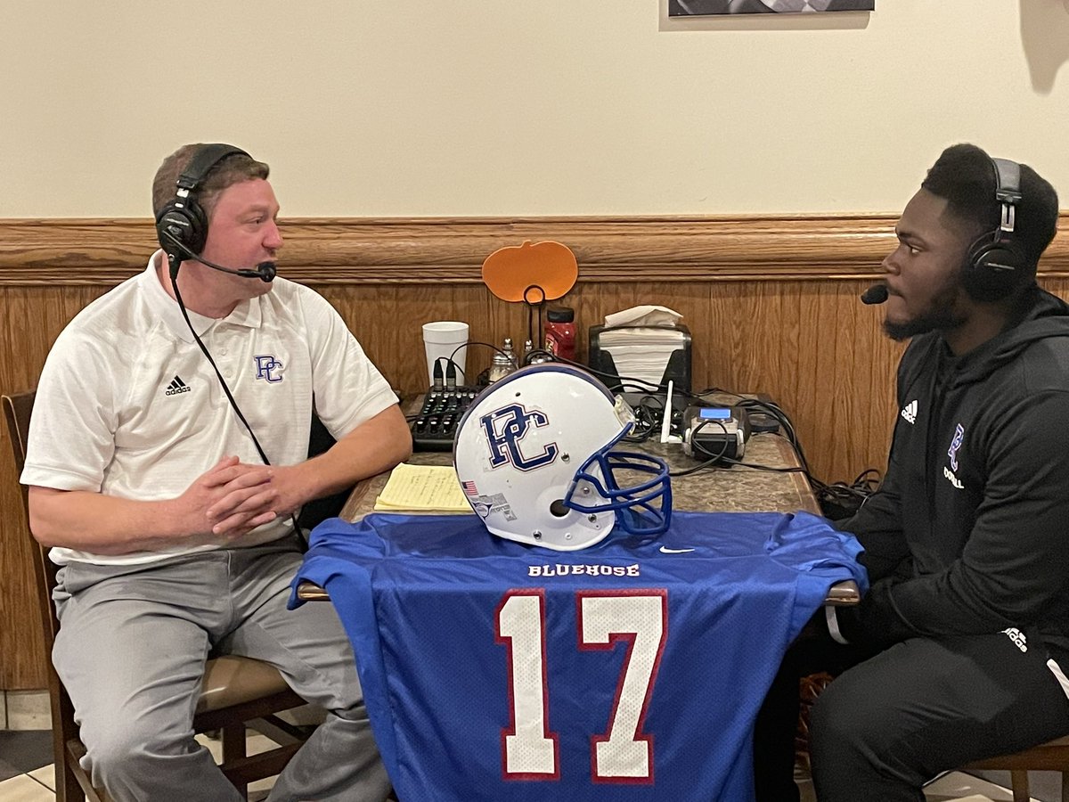 We’ve got  Jalen Banks on next here at Mig’s of Laurens as presented by Berkshire Hathaway 

#GoBlueHose #PCGoForIt