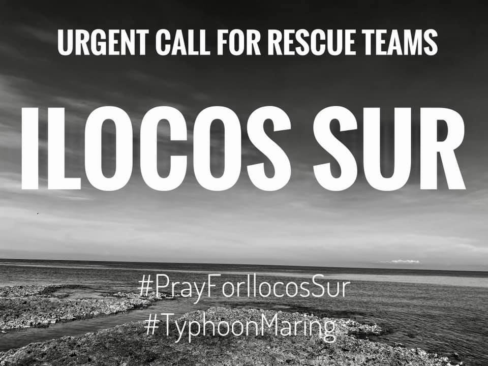 cyspamthingzs's tweet photo. URGENT CALL FOR RESCUE TEAMS FOR KA-NORTEs

Let’s pray for our kababayans and all frontliners in La Union, Ilocos Sur, Cordillera and Cagayan for their safety

#SaveNorthernLuzon
#MaringPH 
#RescuePH 
#LaUnionNeedsHelp 
#CordilleraNeedsHelp 
#IlocosnNeedsHelp 
#CagayanNeedHelp https://t.co/ByKUuivwIl