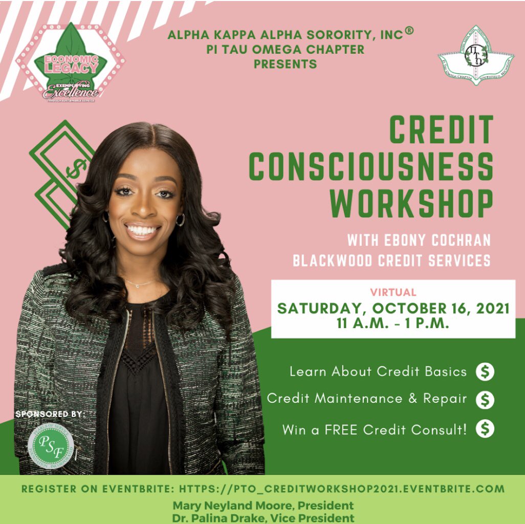 PSF_SFLD's tweet photo. The Pearls of Service Foundation, Inc., is a proud sponsor of this event!

Join us!!
You'll get to ask all of your credit questions during an in-depth Q&amp;A session. 

Register on eventbrite. https://t.co/T9q0bjj6I0 https://t.co/TI53tCZpME