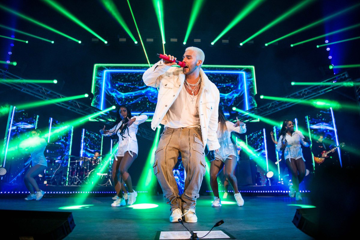 ldpgpr's tweet image. Lets start the week with amazing photos from Colombian singer Manuel Turizo concert in San Juan, PR! #LightingDesign

Lighting &amp;amp; Video Programmer: David Ayala
Promoter: @nolimitconcerts
Photos: @ChristianMirPol