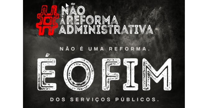 soberania_ja's tweet photo. #NãoàPEC32 !
Não é uma reforma! É O FIM DOS SERVIÇOS PÚBLICOS!

Não podemos permitir! Não à privatização dos serviços públicos! Abaixo a PEC 32!
#votapec32nãovolta  
#PEC32Não https://t.co/6GrGmCwcBa