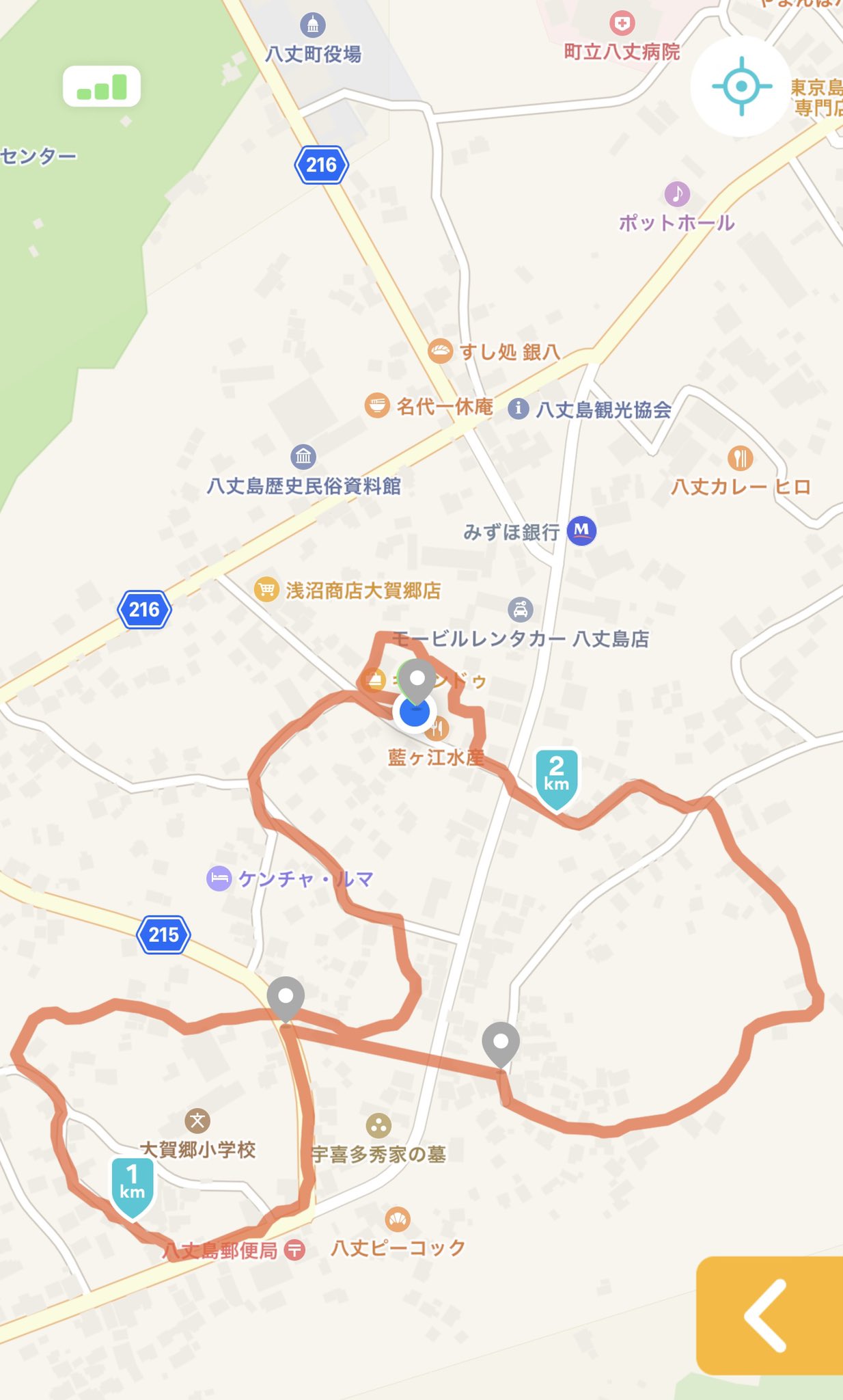 海風おねえさん 今日からrunkeeperを使ってみました ランニング用アプリですが お散歩で歩いたコースや距離 と時間がわかるので楽しいです 歩数は歩数計アプリで4000歩ぐらい 2キロちょっとの道のりに40分もかかるのは犬が草むらをクンクンする時間が