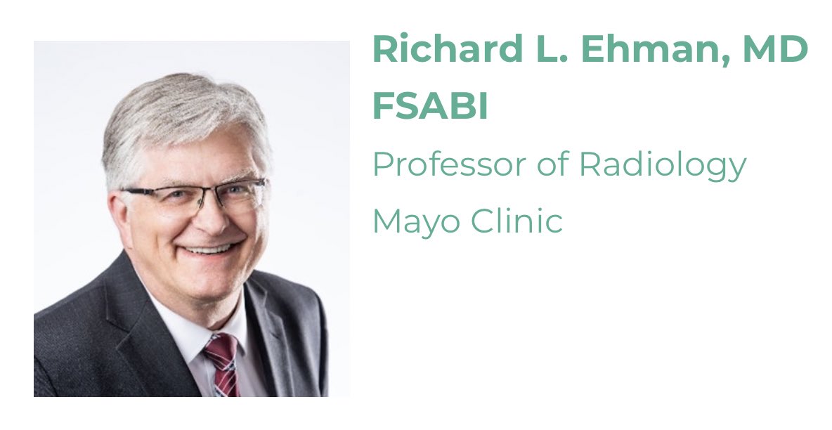 We are so pleased to present the  Gold Medal award to Richard Ehman, MD FSABI, a gift to SABI, a giant in MRI, and generous of his time,  experience, and wisdom to the many following generations. Congrats! #MRI #cuttingedgetech #sponsorship #mentorship #SABI2021 <a href="/MayoRadiology/">Mayo Clinic Radiology</a>