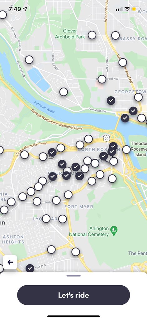 Hey @bikeshare users, have you seen the new City Explorer feature?! You can now track which Capital Bikeshare stations you’ve visited and see how you compare to other CaBi riders. #bikedc #bikeva