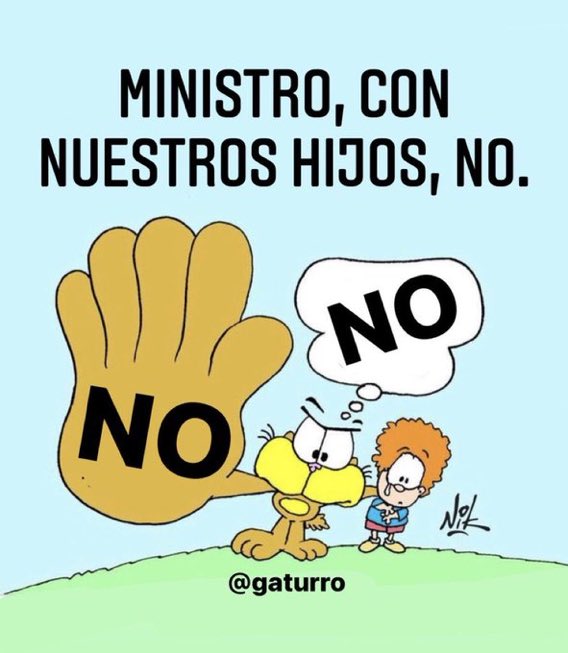 LuisGasulla's tweet photo. Aníbal Fernández cruzó la raya. 
Con los chicos No. https://t.co/ocF8MQtHux