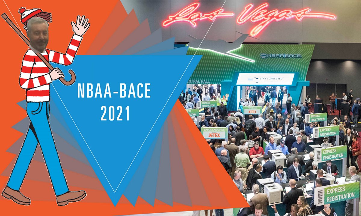 LuminaryAir's tweet photo. Our "Where is Colin?" competition at #NBAA2021 kicks off tomorrow. Colin Judge first attended NBAA-BACE 30 years ago and probably knows half of the people at the show. If you see him, post a picture with the #whereiscolin hashtag for a chance to win a Skullcandy bluetooth headset https://t.co/6SYS5a5Op4