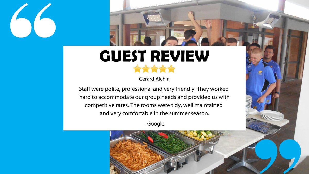 ⭐️ Guest Review ⭐️
Thank you for leaving us a #review, Gerard! Our Group Coordinators love to hear your feedback and can't wait to welcome you all back again soon 😁