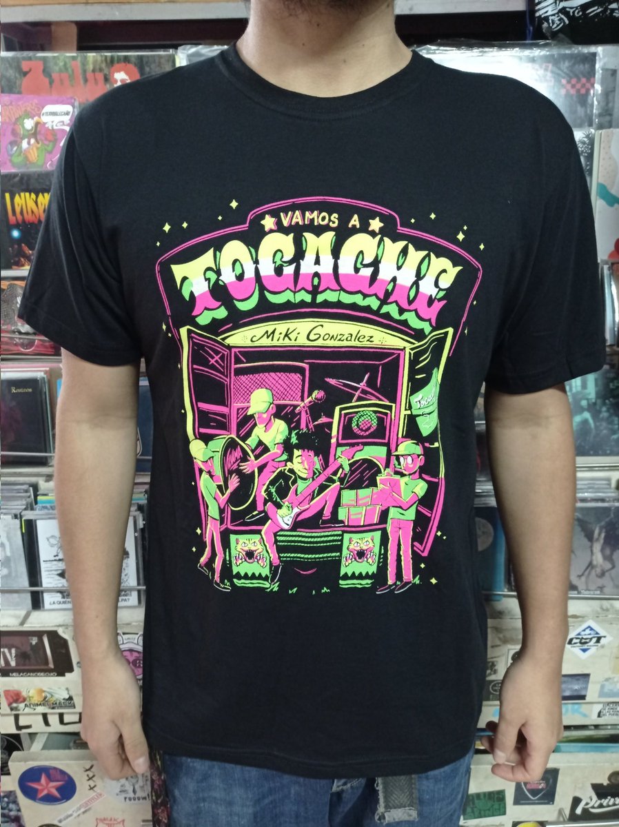 "Cuando toca, toca y ahora le toca a Tocache" 🎵. Ya disponible el polo oficial de <a href="/MikiGonzalezPe/">Mikongo</a> en nuestras tiendas. Pídelo también en delivery . ¡📣Pasa la voz! #RockPeruano