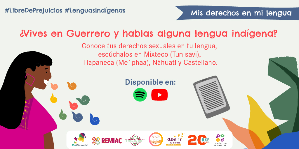 ilsb_ac's tweet photo. "Viviendo Nuestros Derechos en Comunidad” un esfuerzo colectivo de redes de mujeres indígenas y jóvenes que acompaña el #ILSB, para hacer visible la realidad en el acceso a #DerechosSexualesYReproductivos
🎧Spotify https://t.co/XTfJmafR6I
🎧Youtube: https://t.co/WOsvHGnQJz https://t.co/zOiEkceks3