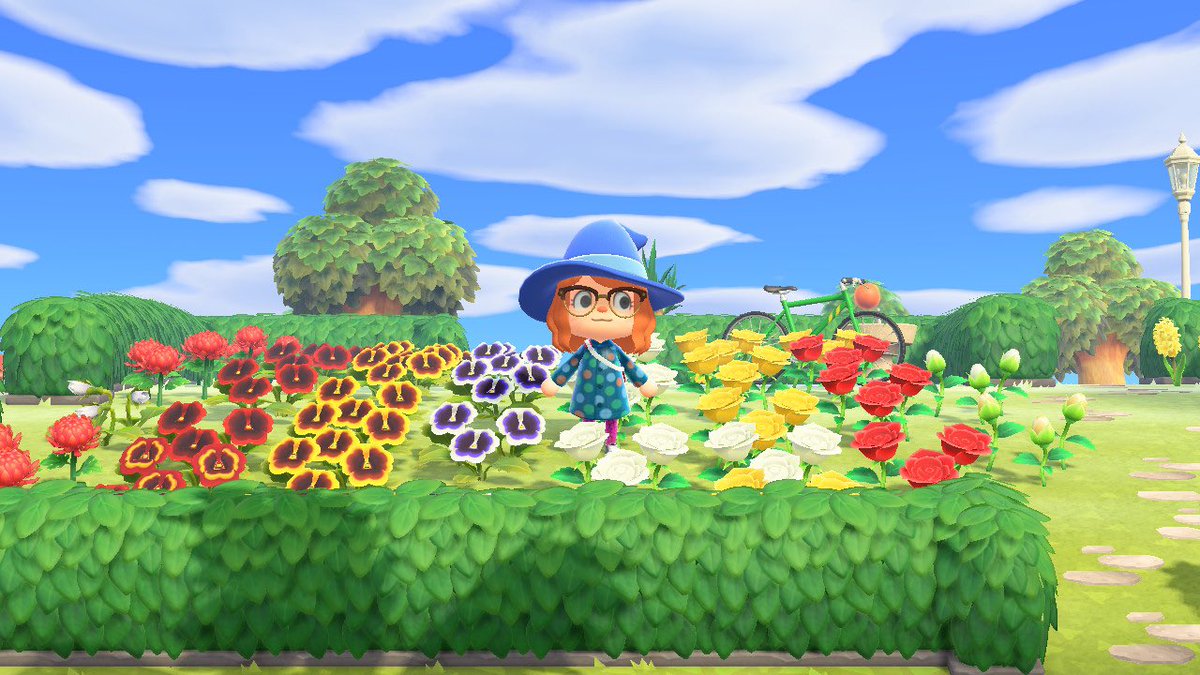 kayhobbies's tweet photo. My #AnimalCrossingNewHorizons garden. I’d like this in real life please https://t.co/j5oDfxb1fJ