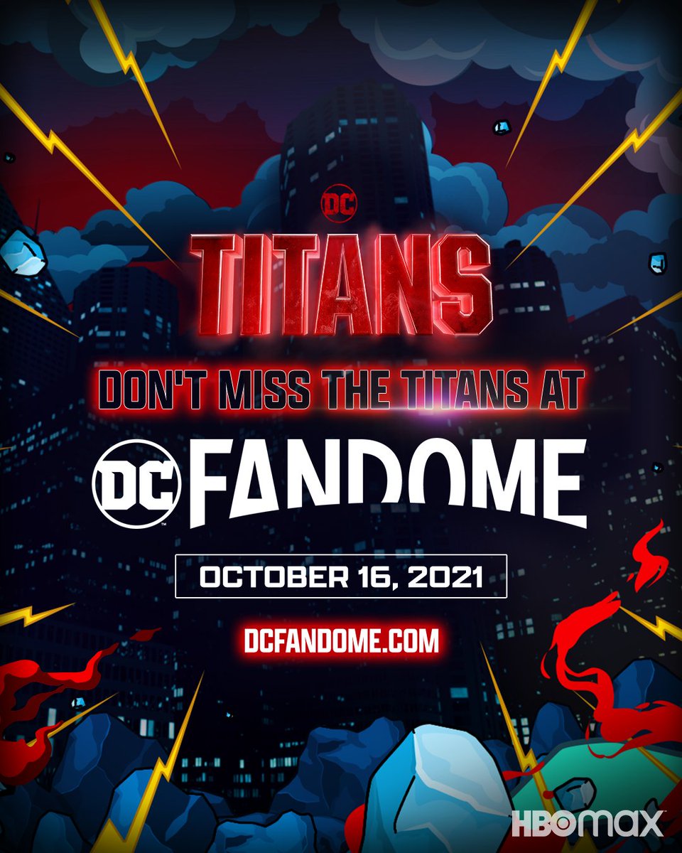 DCTitans's tweet photo. i've got a suprise for y'all on saturday #DCFanDome: https://t.co/8BEs0a5K7O #DCTitans https://t.co/5SkHFLqWE5