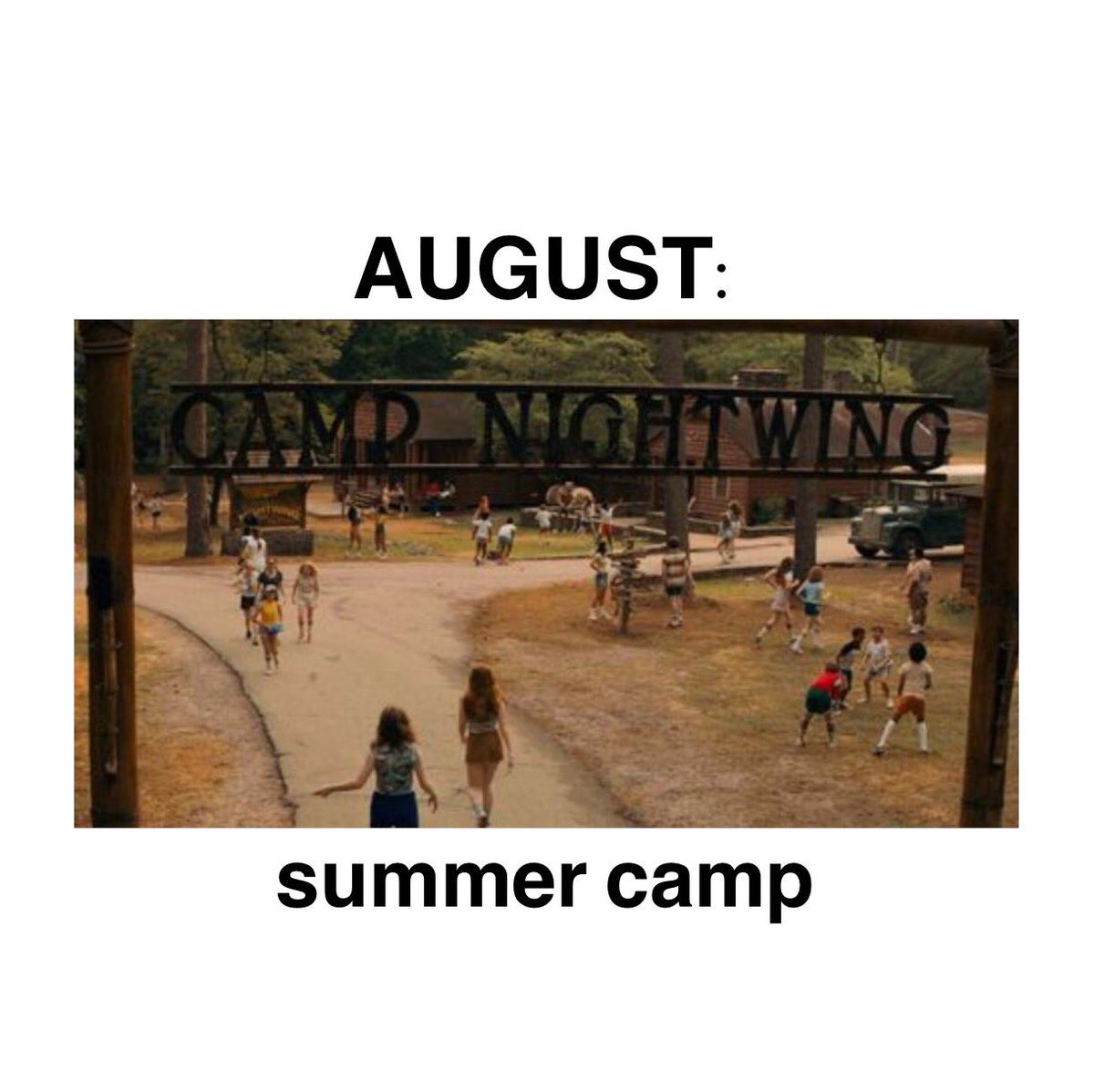bianca_hobbs_'s tweet image. why was my first thought camp rock, but make it horror?