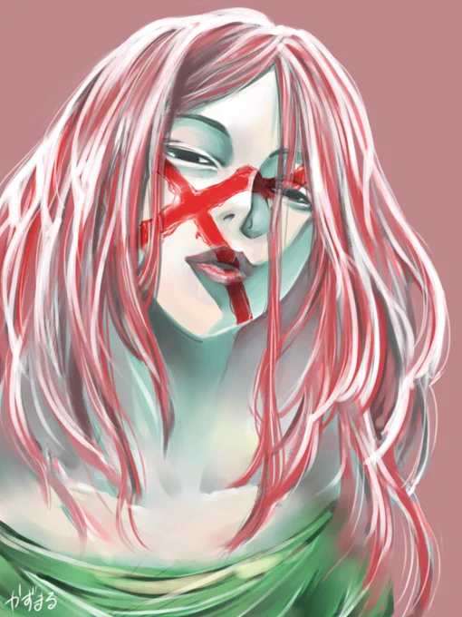 習作
厚塗りヌリヌリ ❌美さん
◎子さんは制作中(・∀・)

#絵描きさんと繋がりたい #イラスト好きな人と繋がりたい 