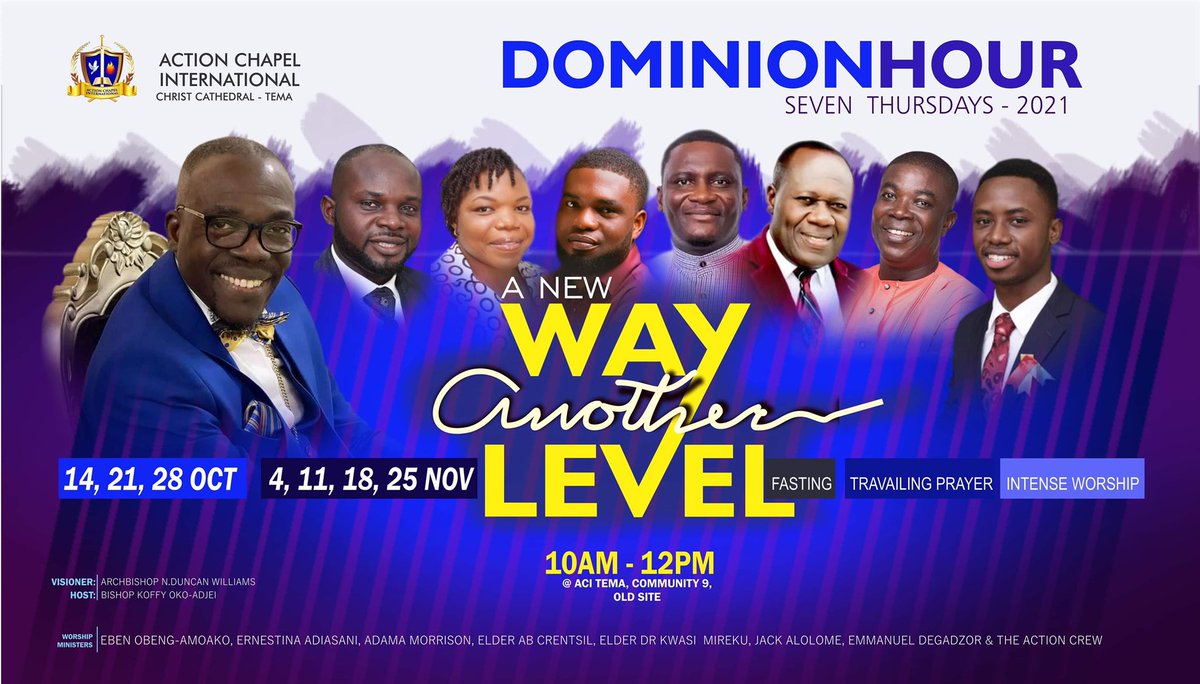 Koffyo's tweet photo. Starting Thursday 14th October!!!! It is another time of the year to connect to a New Testimony on another Level. Join us https://t.co/PFfi1LuOW0