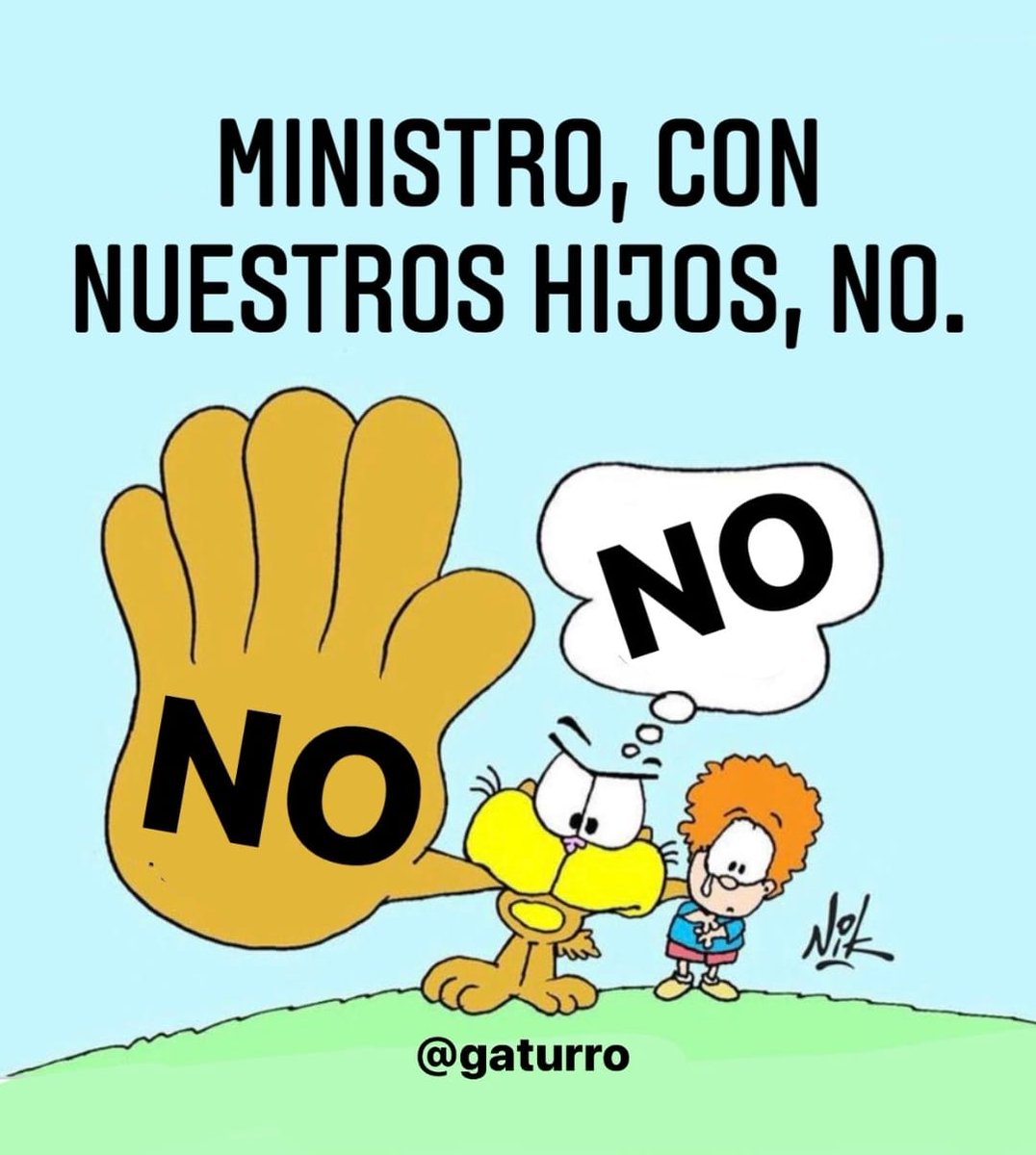 Quiero expresar mi solidaridad con Cristian Dzwonik, el humorista gráfico conocido como Nik, y con su familia, ante la inadmisible intimidación sufrida por parte del Ministro de Seguridad <a href="/FernandezAnibal/">Aníbal Fernández</a>. La intimidación no es parte de la convivencia democrática #ConLosChicosNo