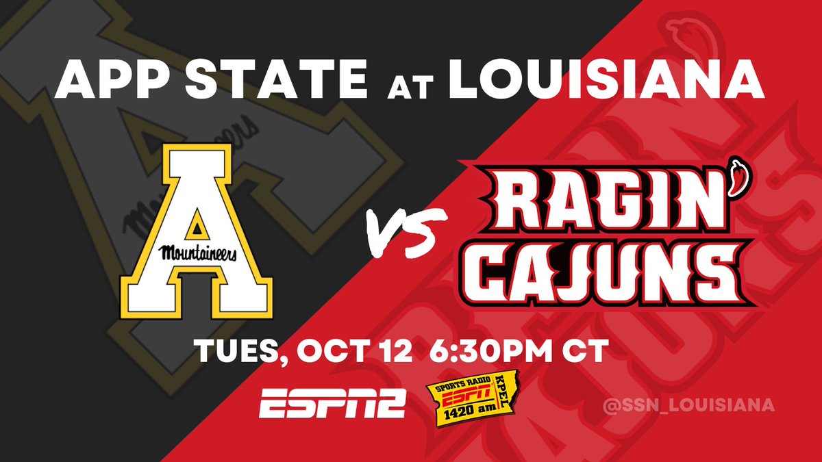 SSN_Louisiana's tweet photo. We’re less than 24 hours away from kickoff! Get yourself to Cajun Field tomorrow night for a nationally televised game against App State.

#GeauxCajuns #cULture https://t.co/Tx44rZuWpb