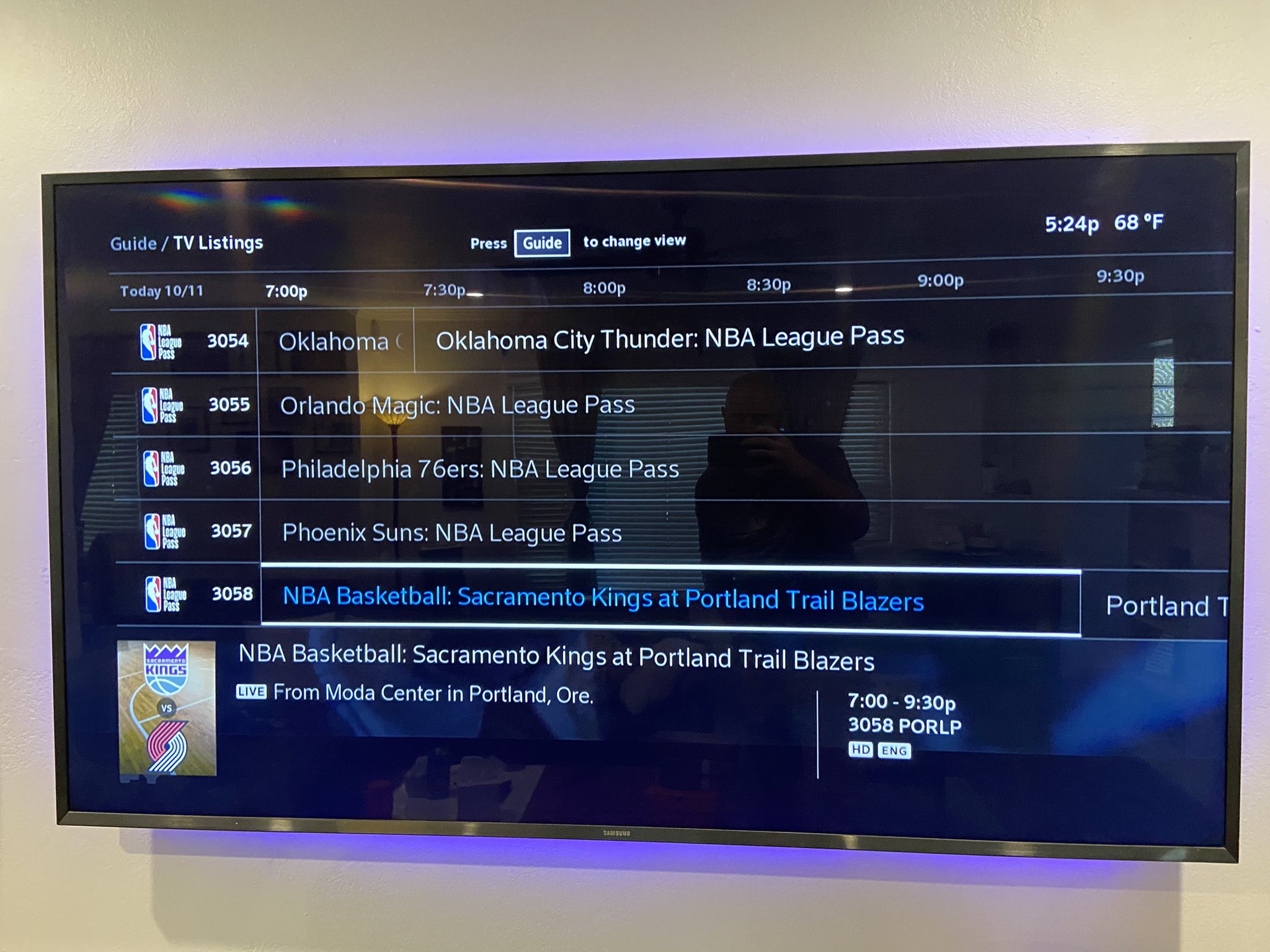 nba tv channel xfinity