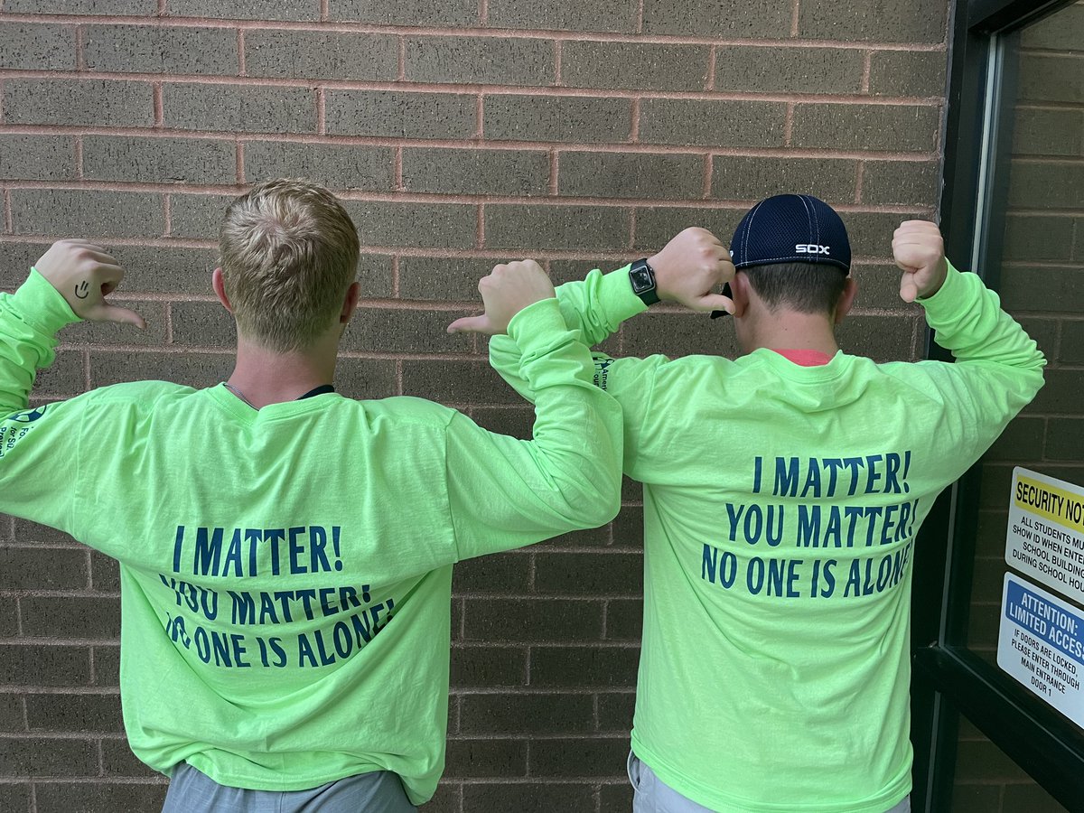 Friday football  home game Vs Wheeling is our Charity Neon Night.   Blue Crew will be selling these long sleeve shirts for $15.00.  Profits will go to the charity American Foundation for Suicide Prevention.  They will be on sale during lunch/before school! <a href="/BG_Bison/">BG_Bison</a> <a href="/BGHITMEN/">Coach Vlk</a>
