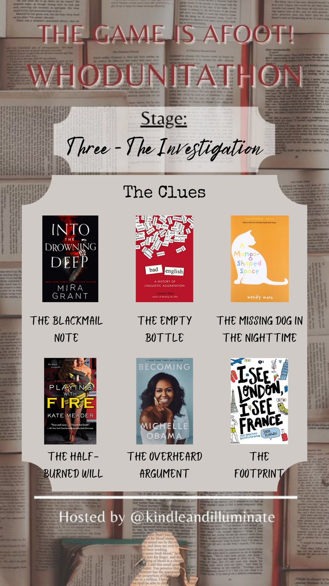 MurphsXS's tweet photo. My Private Eye spent a busy week hunting down all the clues. Now I need to find some suspects
@whodunitathon
#whodunitathon https://t.co/91wEYSSD6u