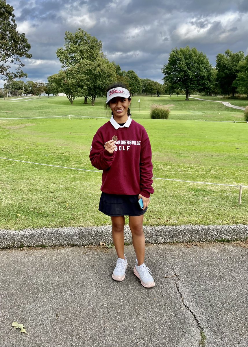 logroggolf's tweet photo. Congrats to March Mantala for qualifying for STATE today! March placed 5th, which also earned her a spot on the all-district team. https://t.co/xRgabFpWCc