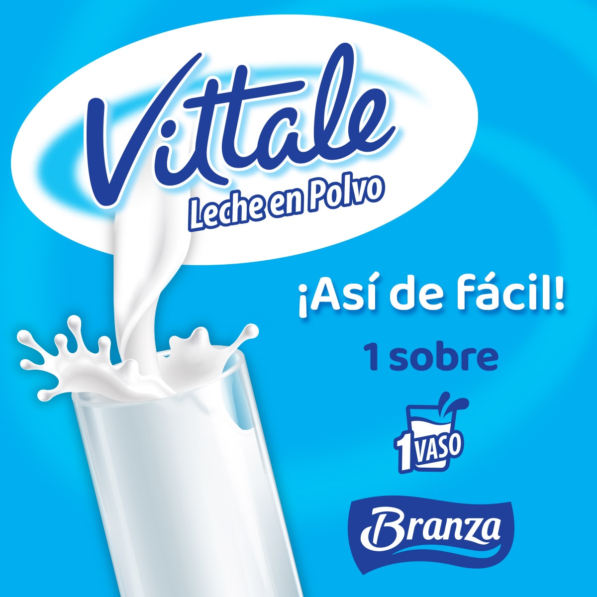 branzafoods's tweet photo. ¿Te provoca un vaso de leche? Entonces tienes que buscar tu sobre de #LecheVittale, porque así preparar tu bebida es súper fácil. Agua más el sobre, mezclas y listo 😁.
#BranzaContigo https://t.co/cSrMnxCpli