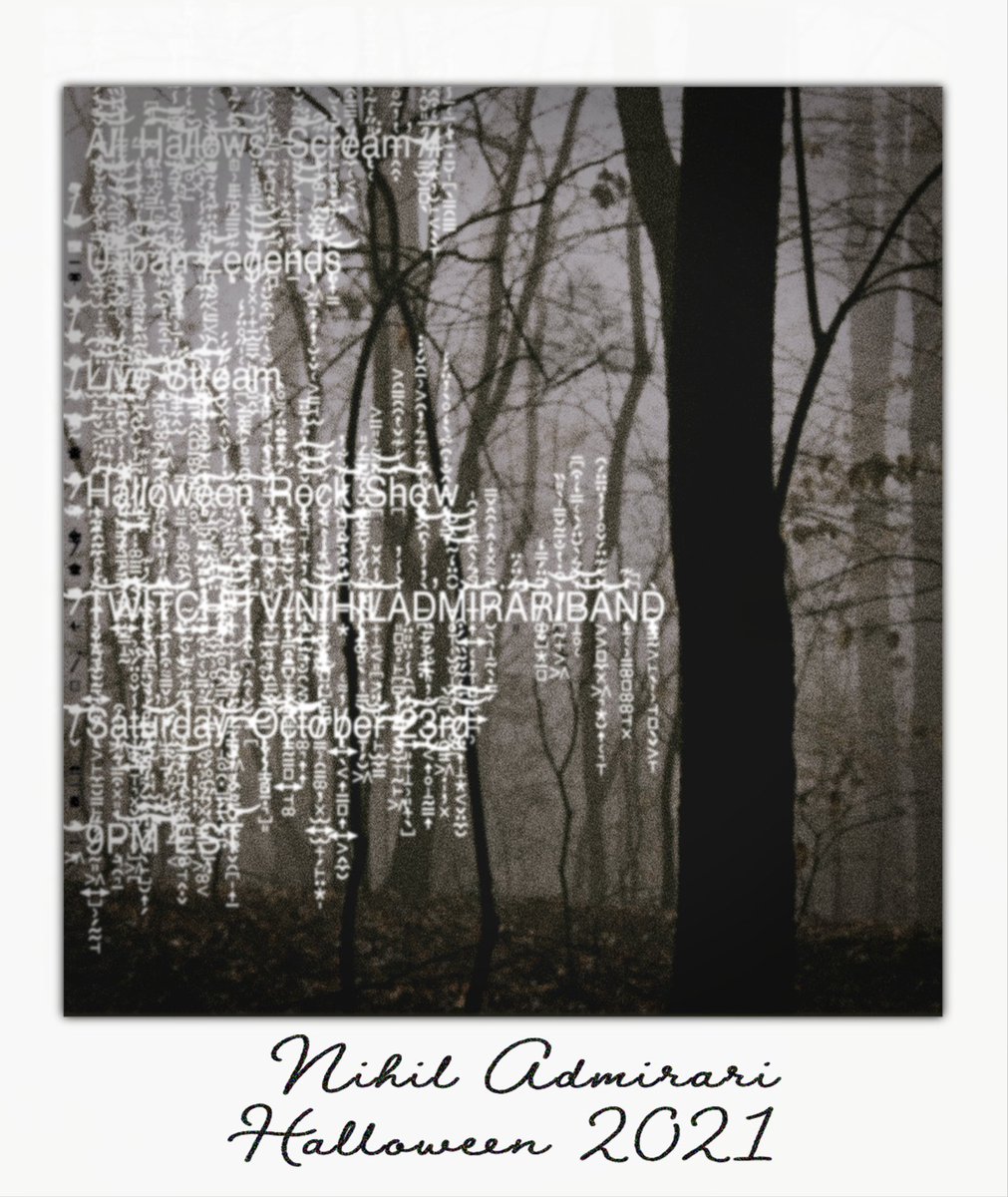 All Hallows' Scream 4: Urban Legends in poster form~! Sat. Oct. 23rd 9PM EST via Twitch @ nihiladmirariband

I heard some stories about this image...