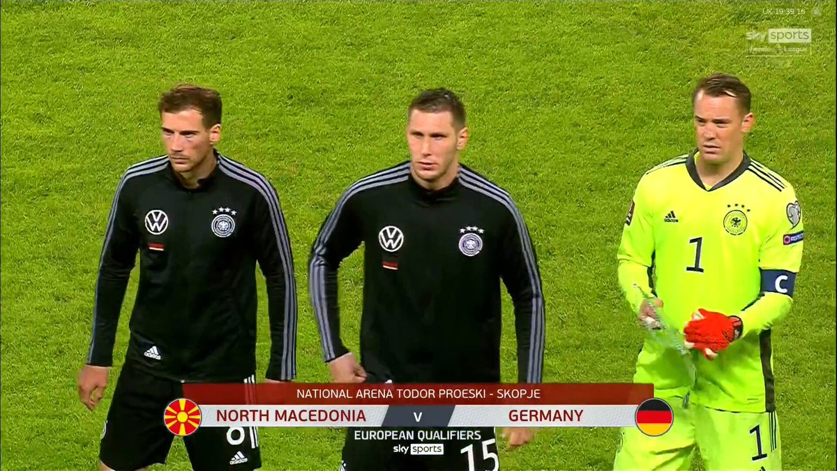 Full match: North Macedonia vs Germany