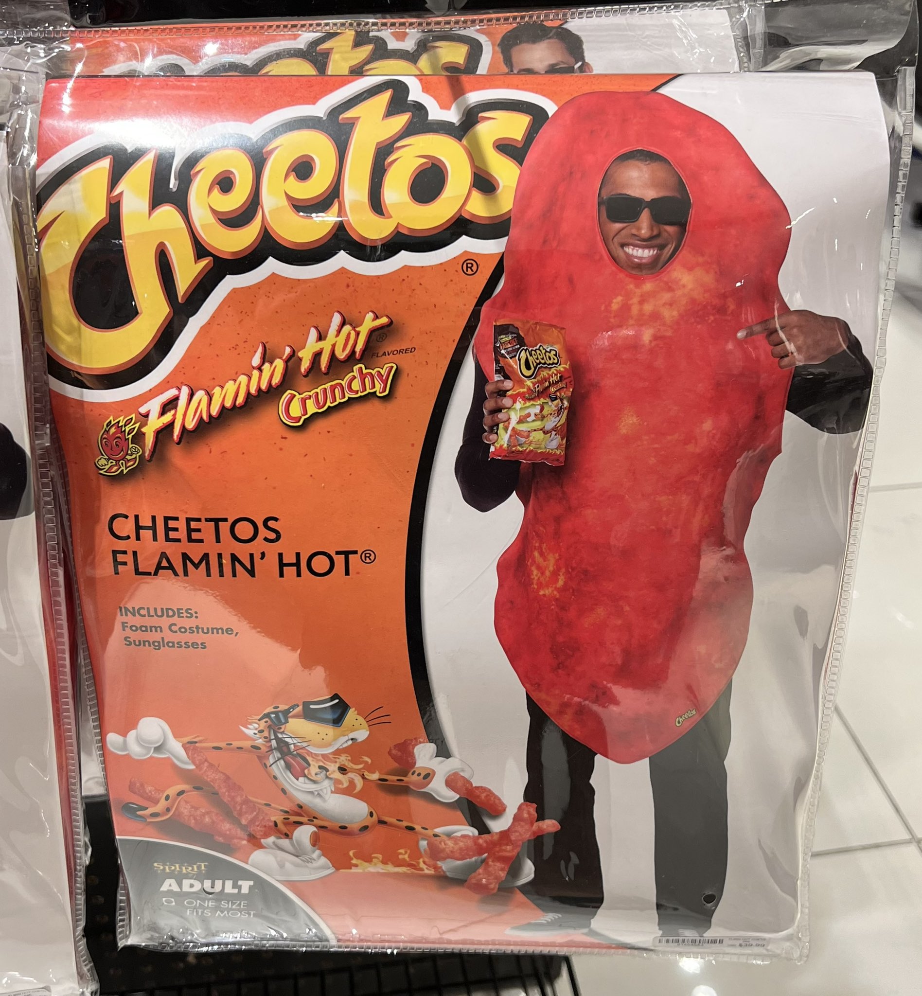 Adult Flamin' Hot Cheetos Costume 