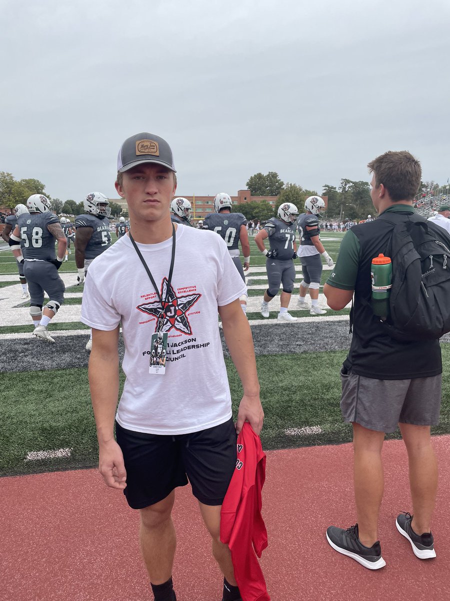 Thank you <a href="/NWBearcat_FB/">Northwest Football</a> for the game day invite. A great program and a great win. <a href="/CoachWrightD/">Rich Wright</a>