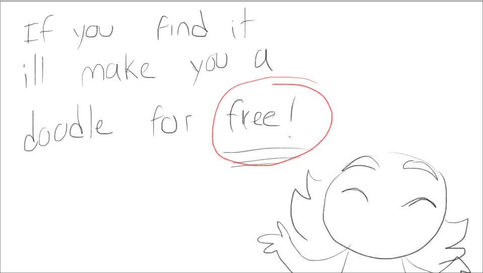 And finally a capture of this important points.
So if you know it, please leave a coment, Ill do the free doodle to the first person who knows the name of the song. Good luck! (3/3)