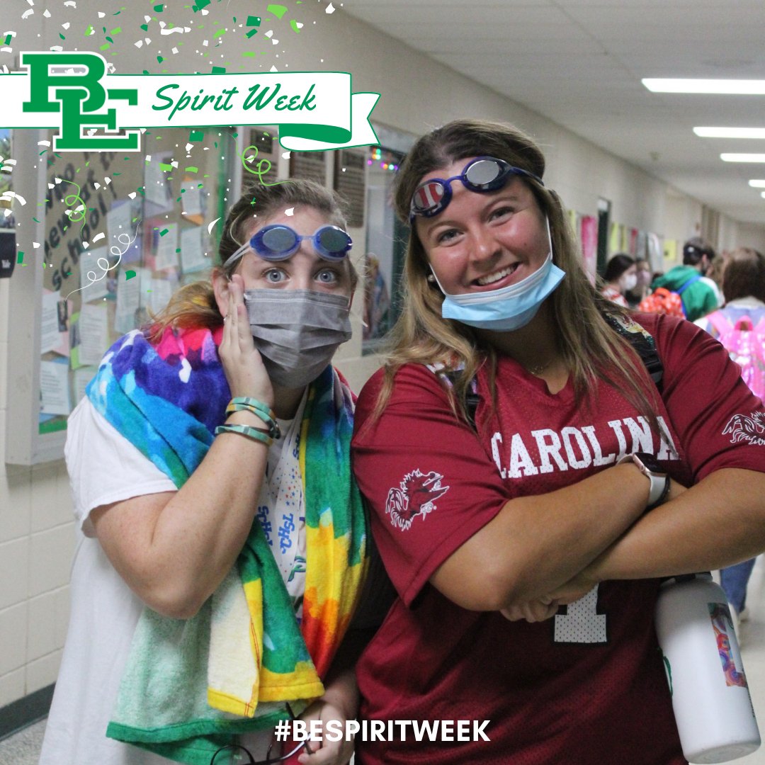 Bishop_England's tweet photo. 🎉 To kick off our annual Spirit Week on Friday, students dressed up in their best Mathlete vs Athlete attire. Stay tuned for more pictures throughout the week of Decades Day, Country vs. Country Club, and Green TAG Day as we celebrate Spirit Week!

#BEspiritweek https://t.co/t1LRGfcrJR