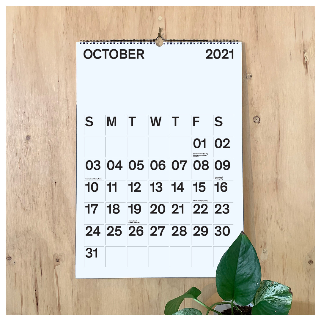 October! International Coffee Day and Pinotage Day have already passed, but #GlobalChampagneDay and #InternationalGinAndTonicDay are still to come! End the year right with our I'll Drink To That #Calendar. PDF available to download here - bit.ly/3hQ9hbq #WineDays