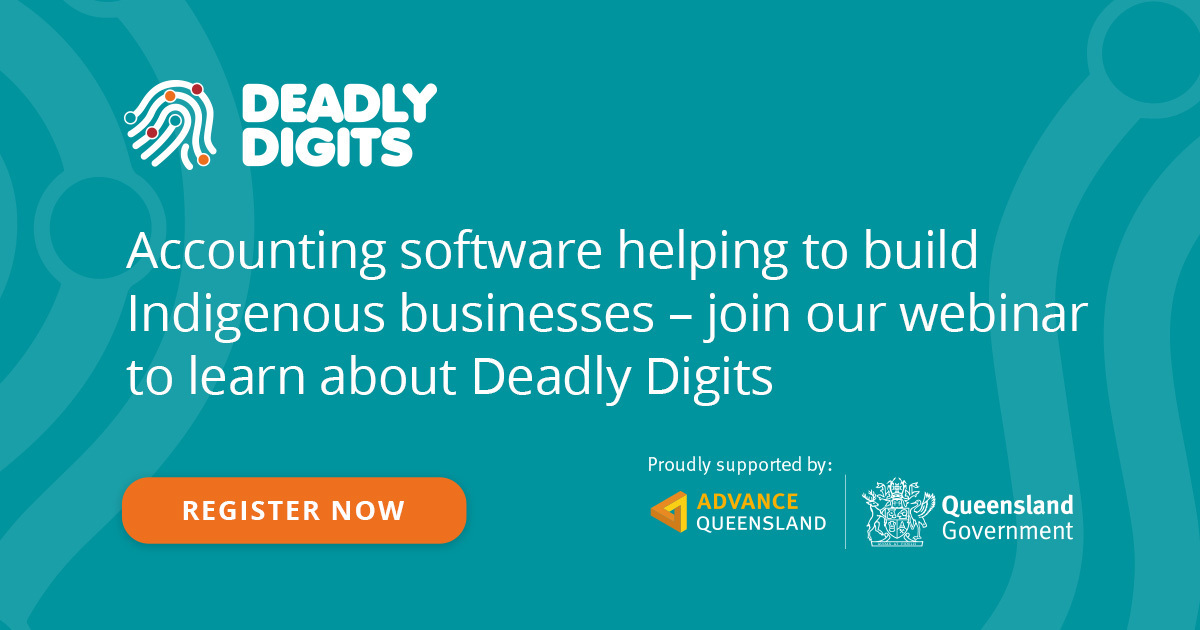It's #IndigBizMonth so join us for our special Deadly Digits webinar on October 26th.

This exciting initiative aims to provide Indigenous businesses with their very own accounting software and resources to help them grow and be successful.

Register here: register.gotowebinar.com/register/49037…