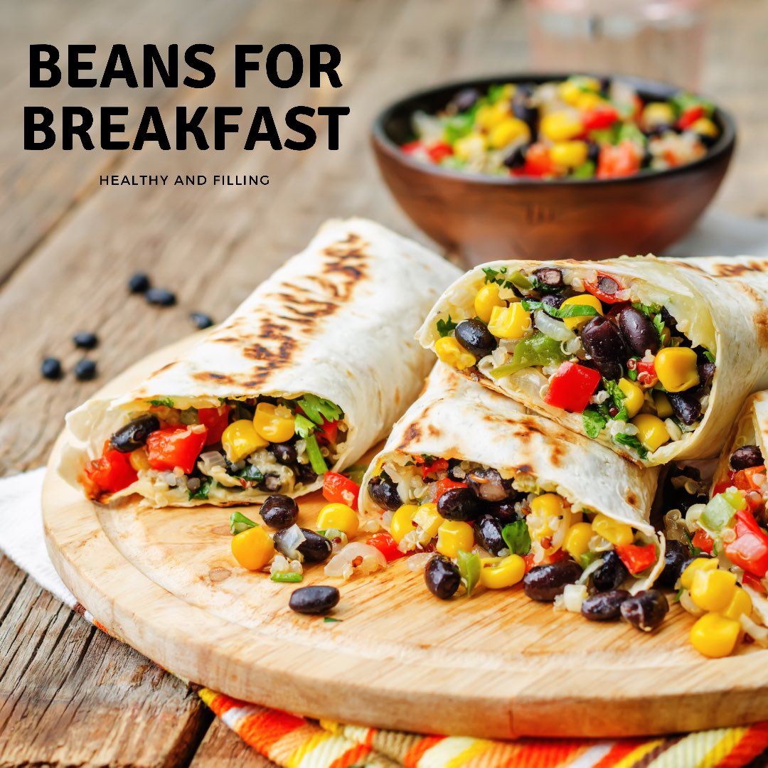 CO_Dry_Beans's tweet photo. If you eat beans for breakfast, the fiber and protein helps keep you full and energized throughout the day! https://t.co/CPbL381yYJ