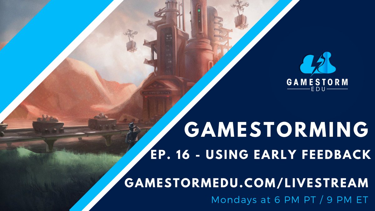 jonathanspike's tweet photo. Only 5 MINUTES until the next LIVE episode of Gamestorming - hop in at https://t.co/WSYUgon1aq to joke, share, &amp; crack jokes with me! We're talking about using feedback in your designs #xplap #games4ed #emc2learning #gamenight #boardgames #cardgames https://t.co/7SV7ONQgDf