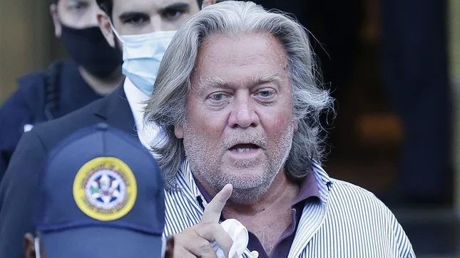 thehill's tweet photo. Bannon's subpoena snub sets up big decision for Biden Department of Justice https://t.co/D4tNnxUyOC https://t.co/ctruHQrt11