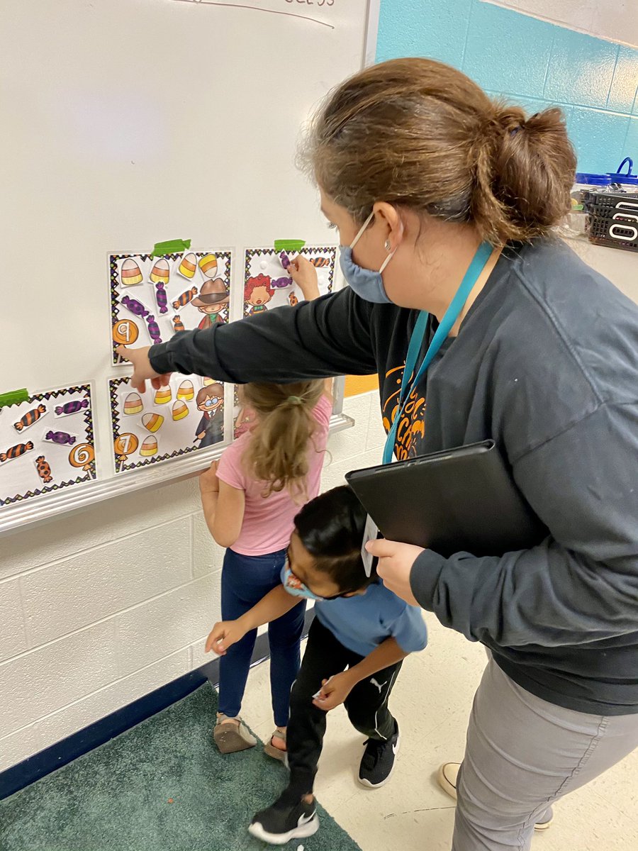 nbuckner7's tweet photo. Guided Math was in full swing today in Kindergarten! I love seeing our youngest scholars so excited about learning and working with numbers! @koontzpanthers @Gardner41 #kplay #MathMonday #engagedlearner https://t.co/gte8EUlMsu