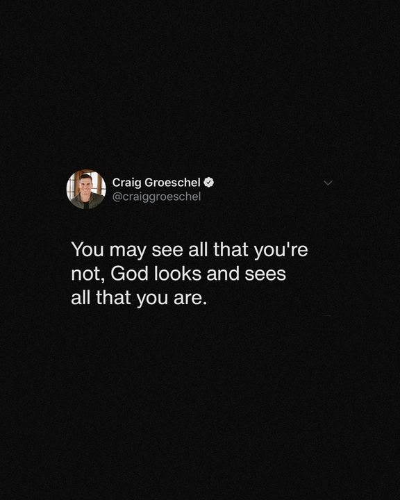 craiggroeschel's tweet photo. “For we are God’s masterpiece. He has created us anew in Christ Jesus, so we can do the good things he planned for us long ago.” Ephesians 2:10 https://t.co/vK3xm55U9C
