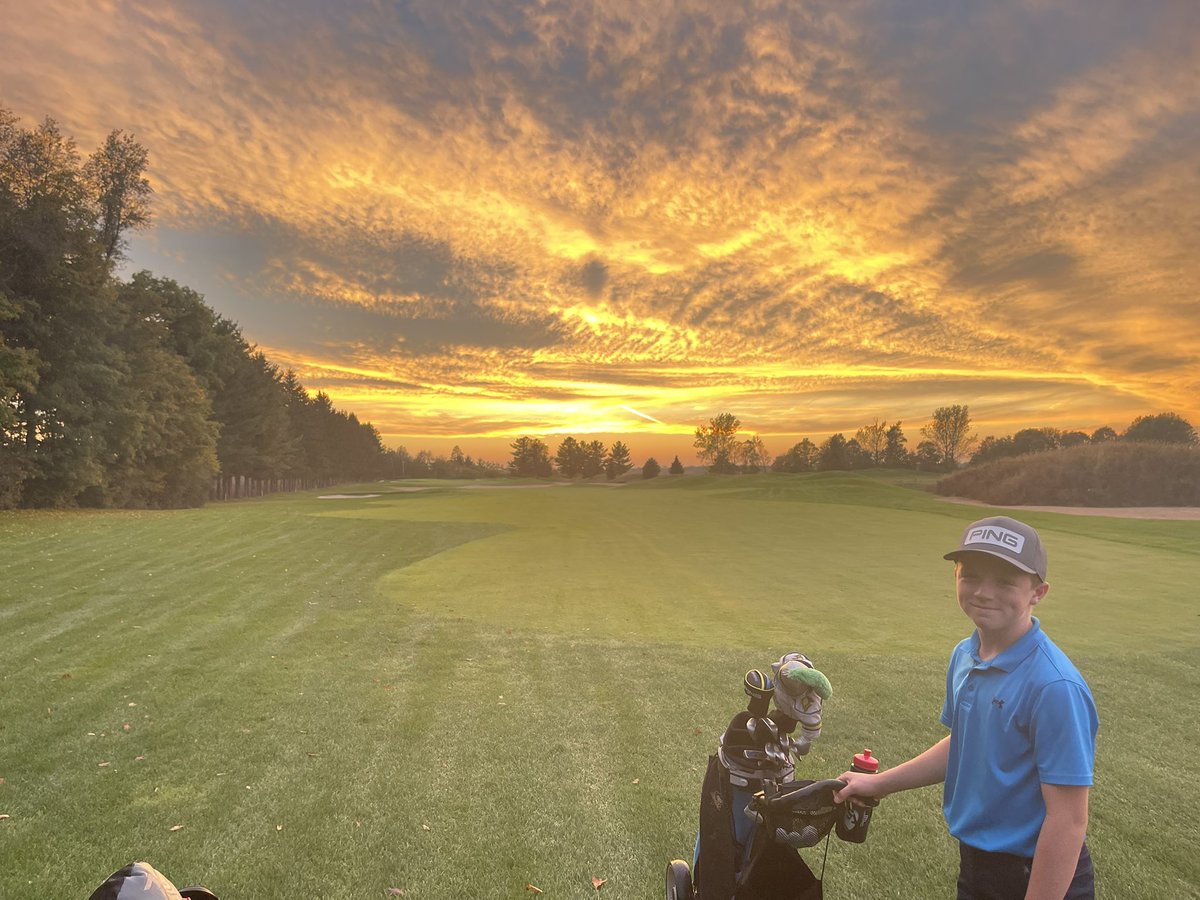 What a Great Day #extraholes playing till dark