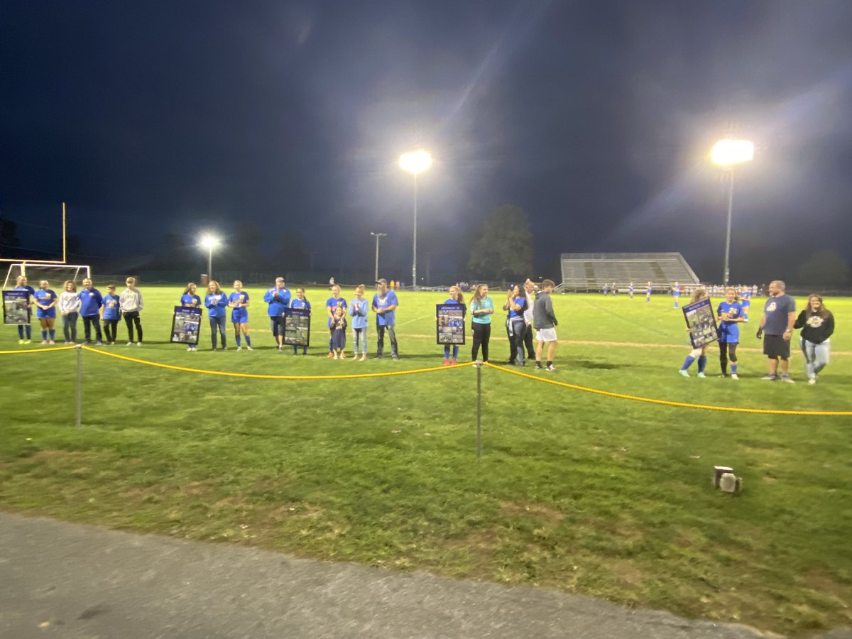 NL 10 Lebanon 0 on Senior Night!