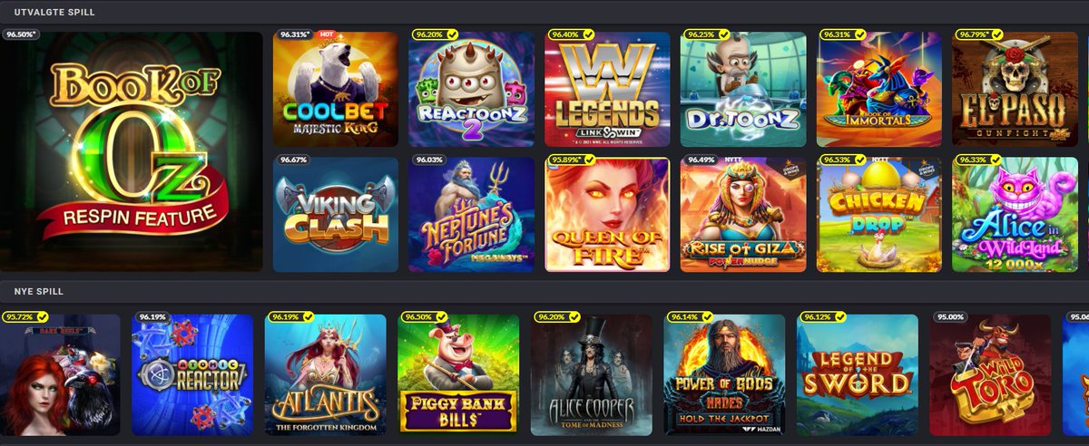 Coolbets casino går varmt om dagen💵💵💵
Vil du teste vårt casino med en #casinobonus

🔁 og du er med i trekningen av to casinobonuser til kvelden ♥️♥️
#onlinecasino #giveaway