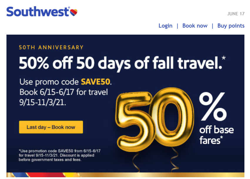 watkinstrack's tweet photo. Some insight on the #SouthwestAirlines debacle
We bought tickets in a June summer promotion
Mom's return flight moved from Nov 2nd 2021 to Jan 2 2022
Betcha these PROMOS are destroying their schedule and they've majorly messed up their capacity. #SAVE50 https://t.co/rbmQsVNVW2