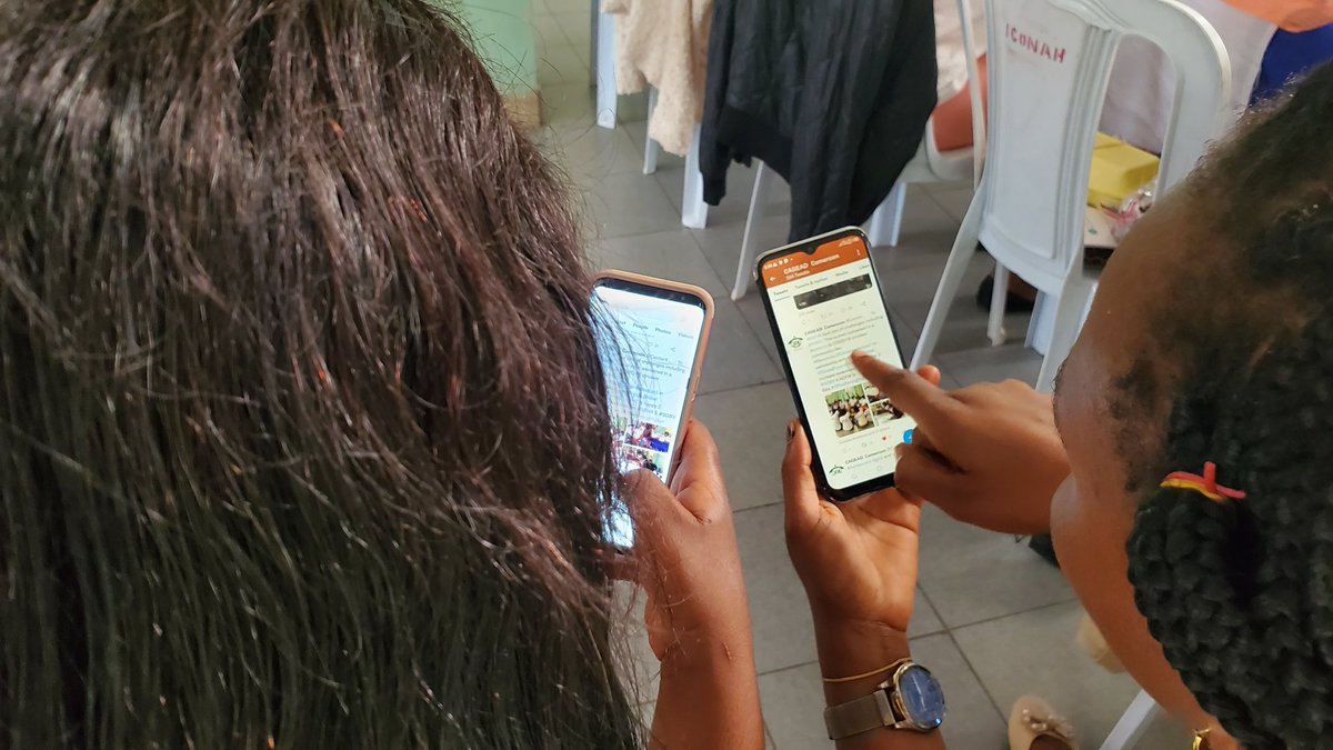 cageadOrg's tweet photo. W're empowering Adolescents girls &amp; young women to bridge the digital gap separating girls from the digital world and fight SGBV, @Yplus_Global @ViiVHC @GlobalFund   @MTNCameroon @GimacYouth @whatthewomensay @FRauCameroun @ebase_africa @GBVnet @UNFPACameroon @RuthS3 @okwen https://t.co/Ypk75xJWRL