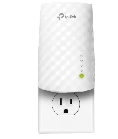 TP-Link AC750 WiFi Extender (RE220), Covers Up to 1200 Sq.ft and 20 Devices, Up to 750Mbps Dual Band WiFi Range Extender, WiFi Booster to Extend Range of WiFi Internet Connection Order Now:amzn.to/2X3vOf3 #amazonposition #Amazon