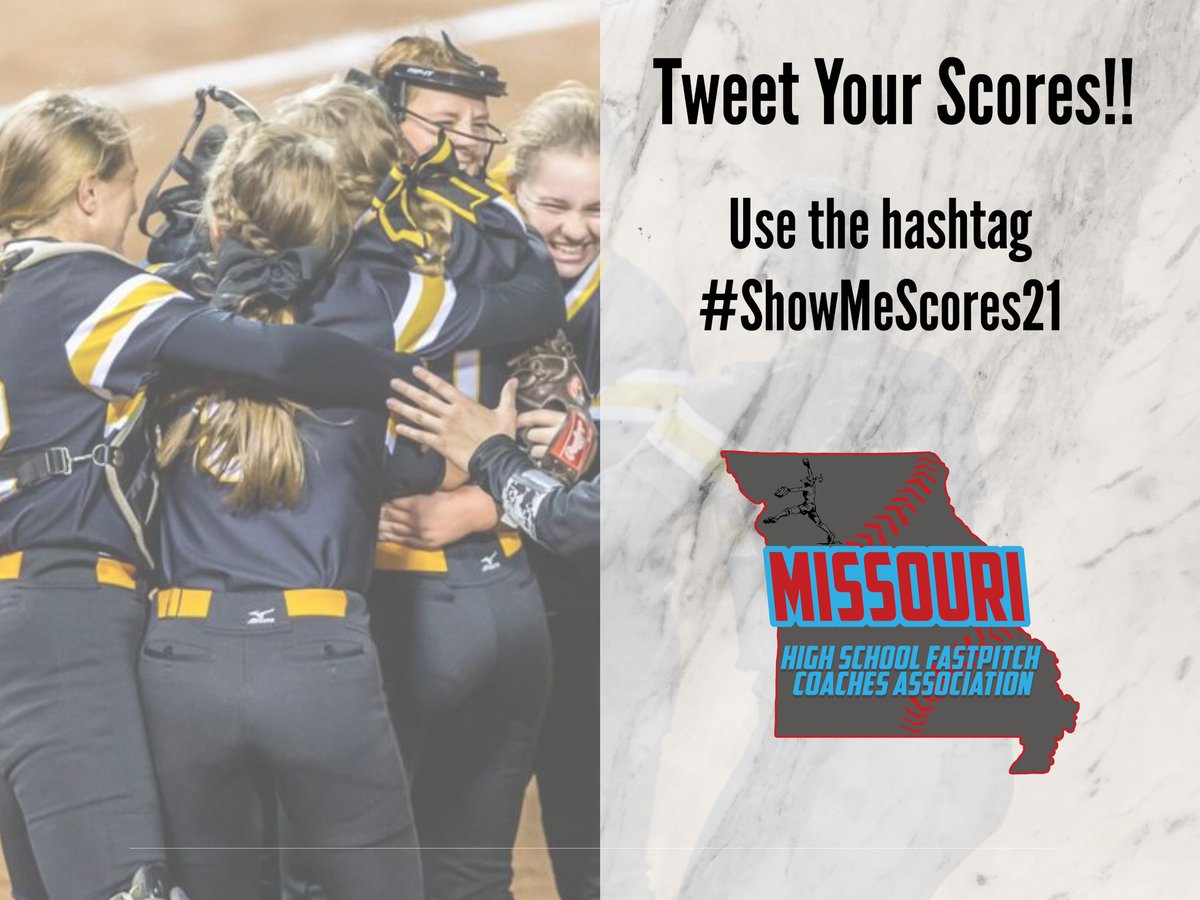 IT’S DISTRICT WEEK!

Here we go Missouri Softball! Best of luck to all our teams and don’t forget to tweet those scores! #ShowMeScores21