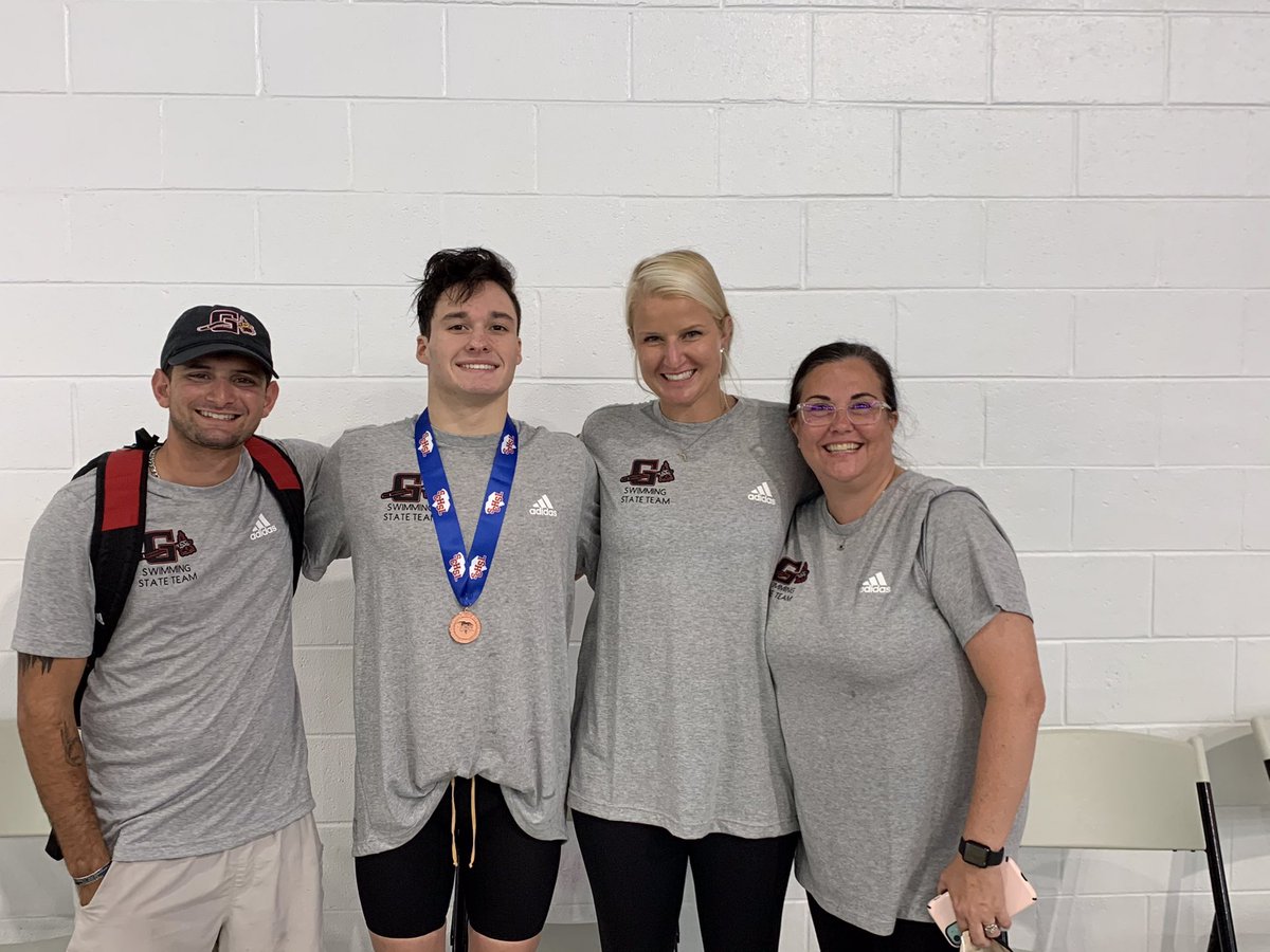 Congrats to Matthew Ambos for picking up a Silver and Bronze Medal at the State Swim Meet today! Great Job <a href="/GHSIndiansSwim/">Gilbert Swim</a> !!! 
#IndianPride