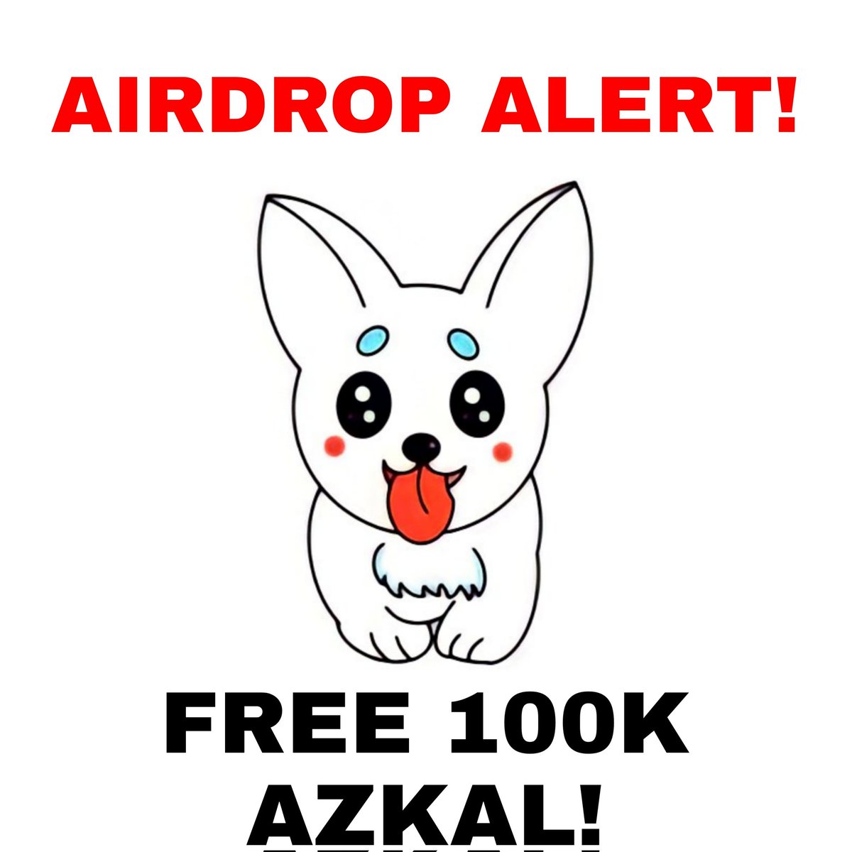 RealAzkalCoin's tweet photo. 1/3 Don't miss the Azkal Coin First Airdrop! With over $10,000 in prizes! By doing the task below you eligible for a free 100,000 AZKAL! https://t.co/CZWrbQpzFQ