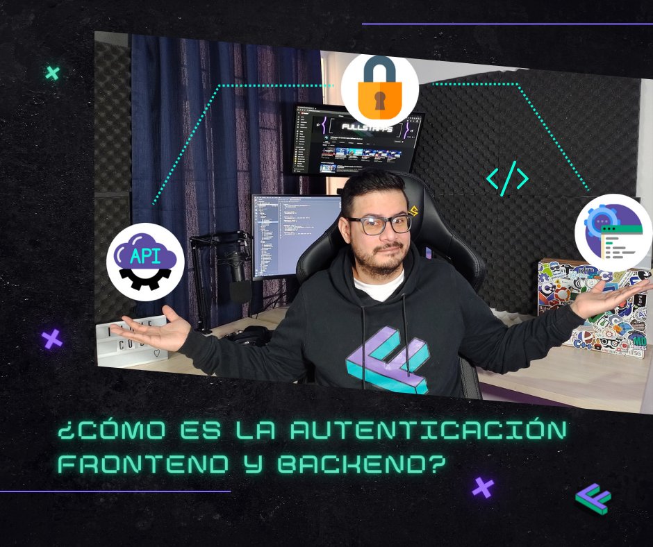 fullstapps's tweet photo. A todos nos ha pasado en algún momento que, no nos queda claro como es el tema de la autenticación entre #frontend y #backend, para algunos puede ser obvio al principio pero muchas veces suele ser un tema oscuro.. 🔒🕵🏻‍♂️ https://t.co/pg3u2rQuRs
#Frontend #backend #Developers https://t.co/zmu4v5DLsN